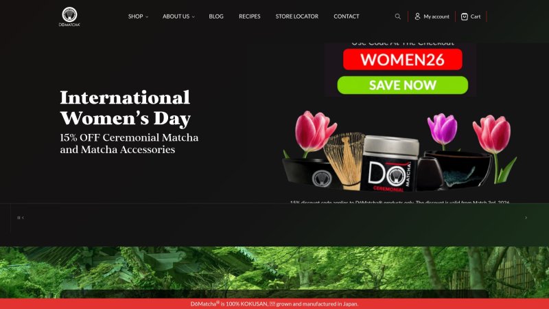 Capture d'écran de DoMatcha Ceremonial