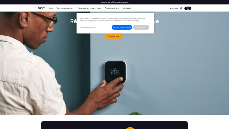 Capture d'écran de Tado°