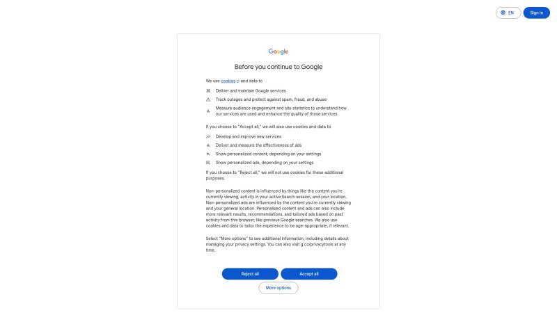 Capture d'écran de Google Nest Doorbell