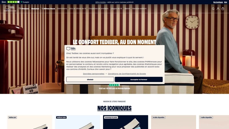 Capture d'écran de Tediber L'Incroyable