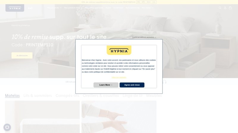 Capture d'écran de Hypnia Bien-Être Suprême