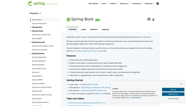 Capture d'écran de FastAPI