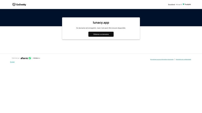 Capture d'écran de Lunacy