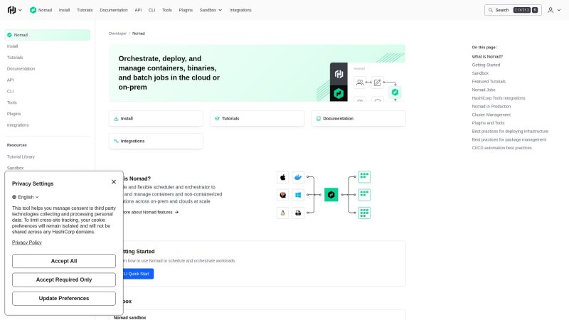 Capture d'écran de Nomad