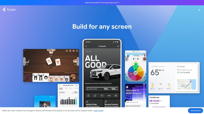 Capture d'écran de Flutter