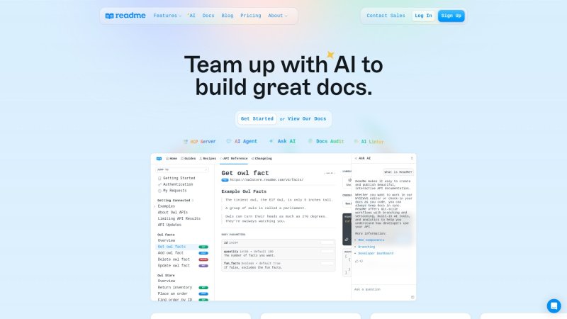 Capture d'écran de ReadMe