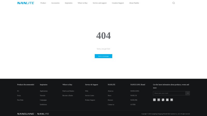 Capture d'écran de Nanlite Forza 720B