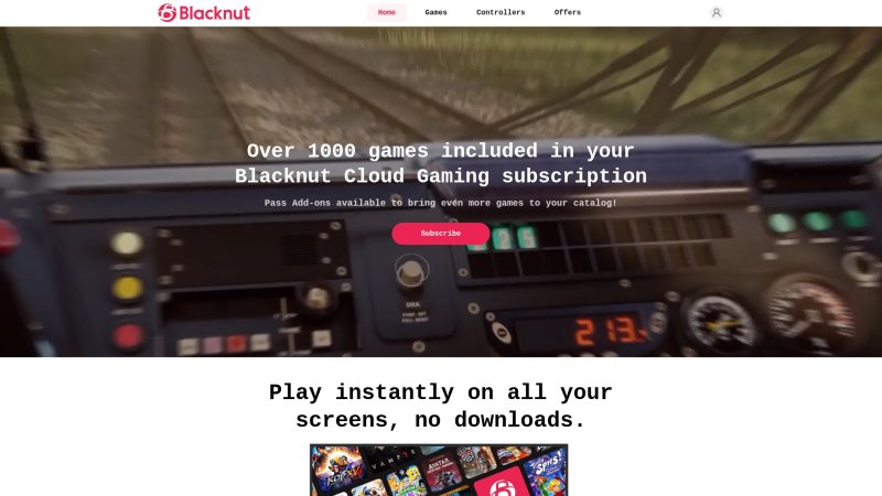 Capture d'écran de Blacknut