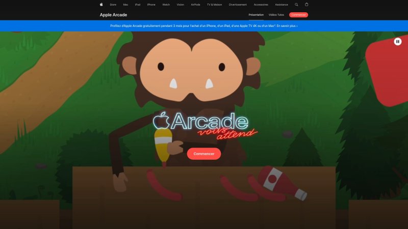 Capture d'écran de Apple Arcade