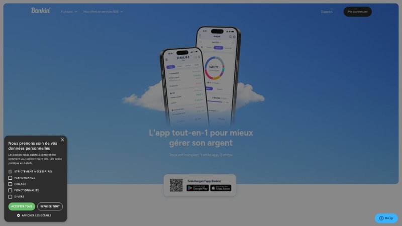 Capture d'écran de Bankin'